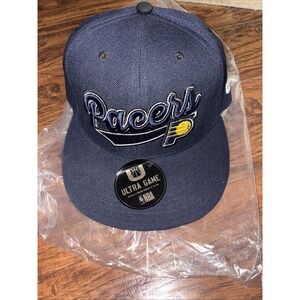 Indiana Pacers Ultra Game Adjustable Snapback Navy  Basketball Cap